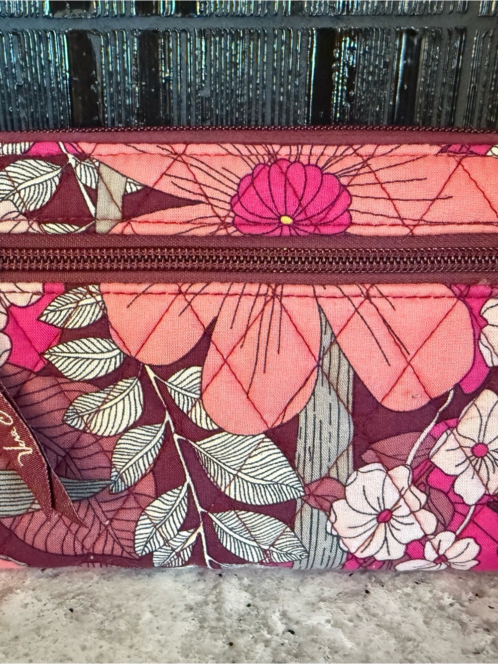 Vera Bradley Turnlock Wallet - Bohemian Blooms - Picture 3 of 8